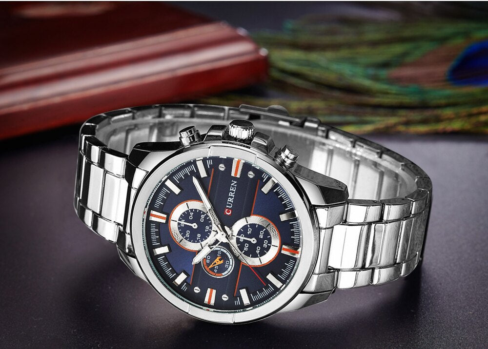 Edelstahl Armbanduhr "Uomo Casuale no.404" - PITANI
