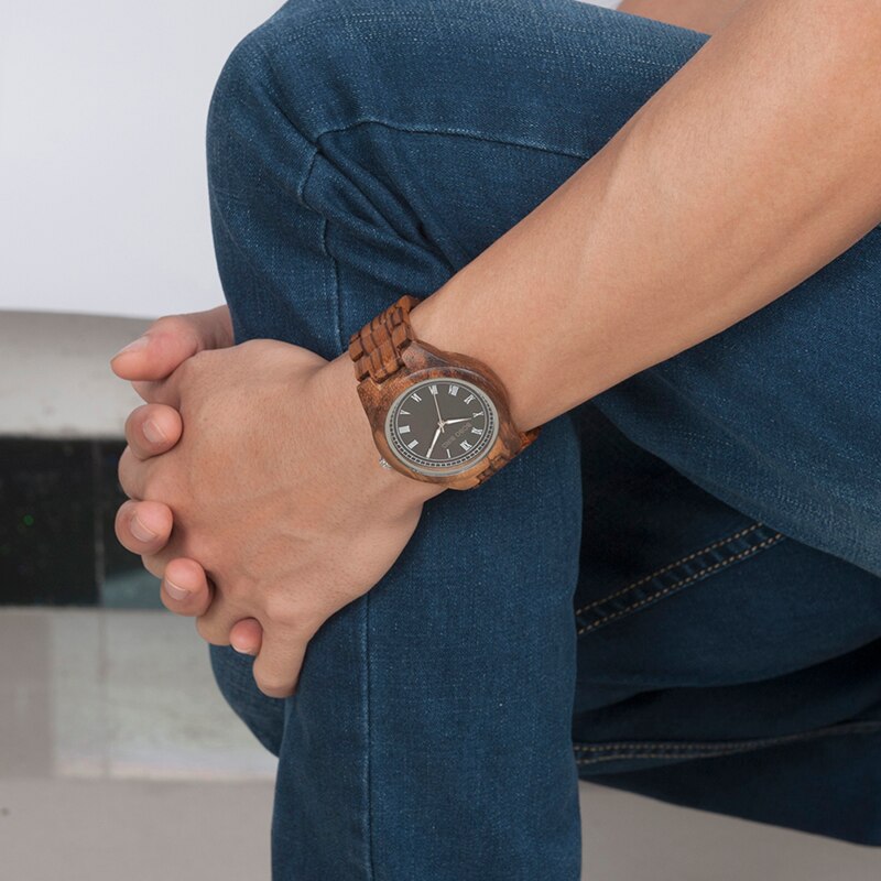 Holz Armbanduhr "Orologio Romano no.793" - PITANI