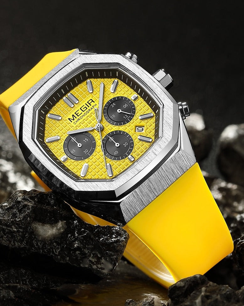Edelstahl Armbanduhr "Silicone Cinturino no.384" - PITANI
