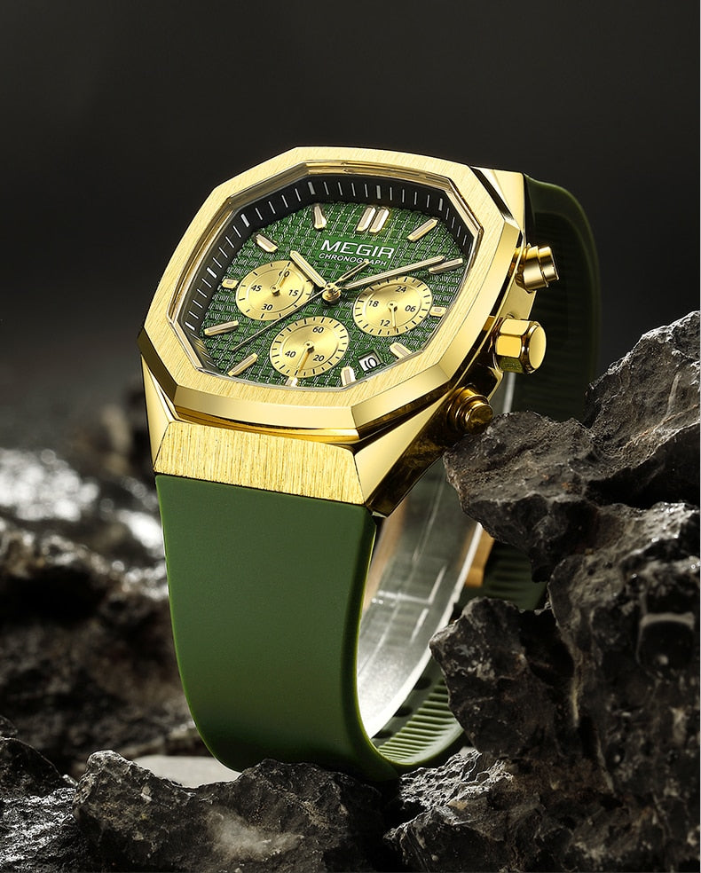 Edelstahl Armbanduhr "Silicone Cinturino no.384" - PITANI