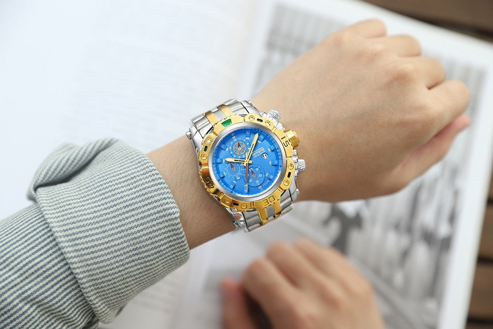 Edelstahl Armbanduhr "Impermeabile Piove no.305" - PITANI