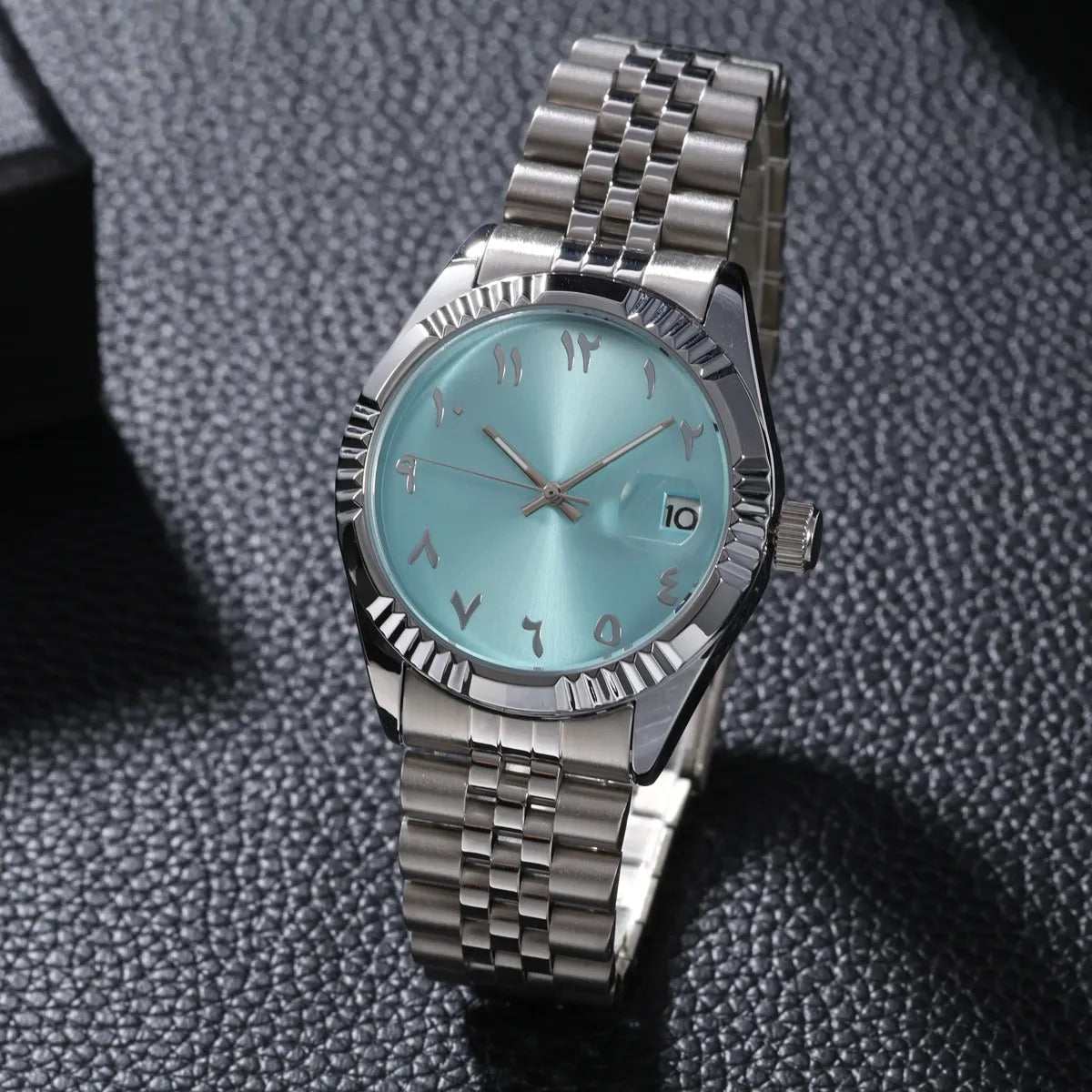 Edelstahl Automatik Armbanduhr "Orologio Blu di Numeri Arabi no.423" - PITANI