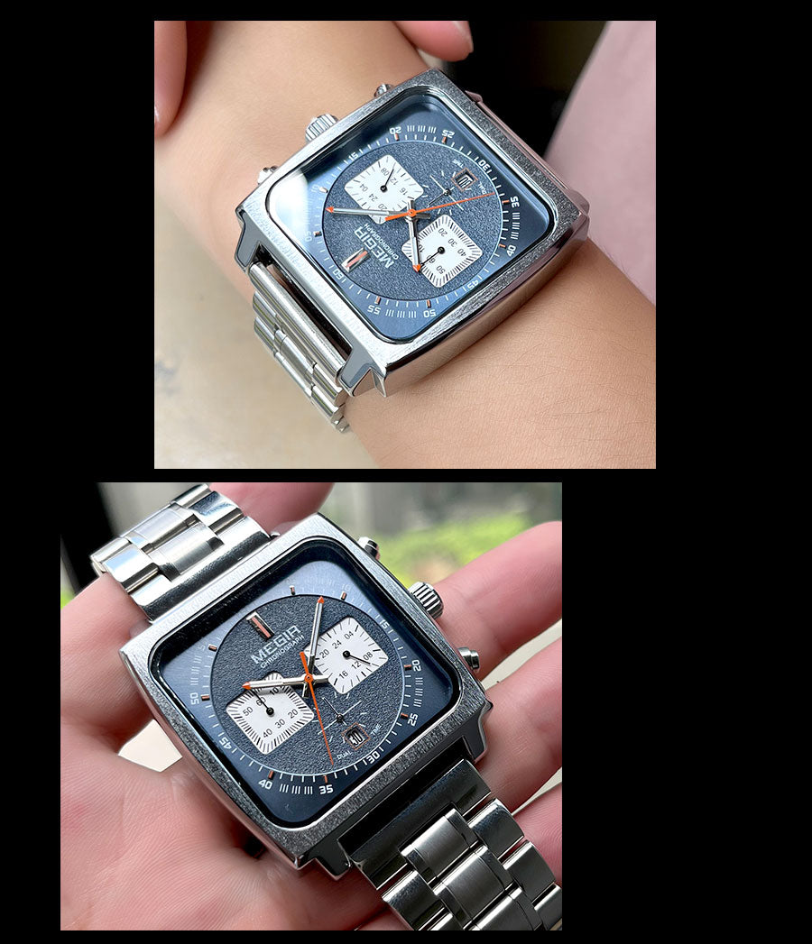 Edelstahl Armbanduhr "Orologio no.407" - PITANI