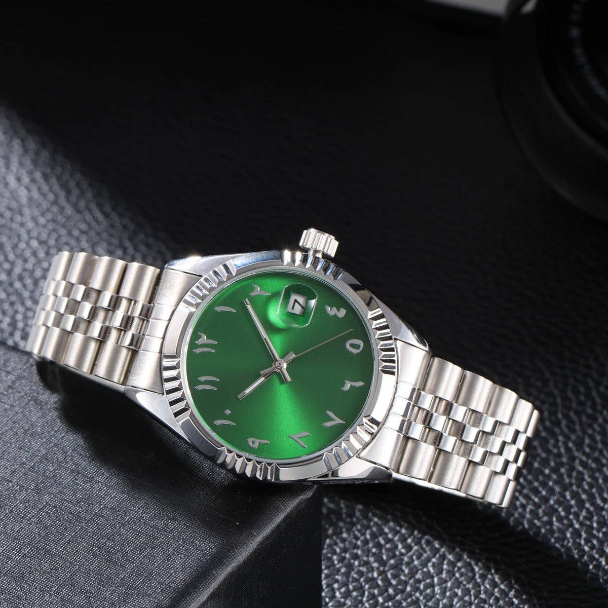 Edelstahl Automatik Armbanduhr "Orologio Blu di Numeri Arabi no.423" - PITANI