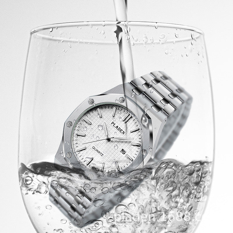 Edelstahl Armbanduhr "Ottagonale" - PITANI