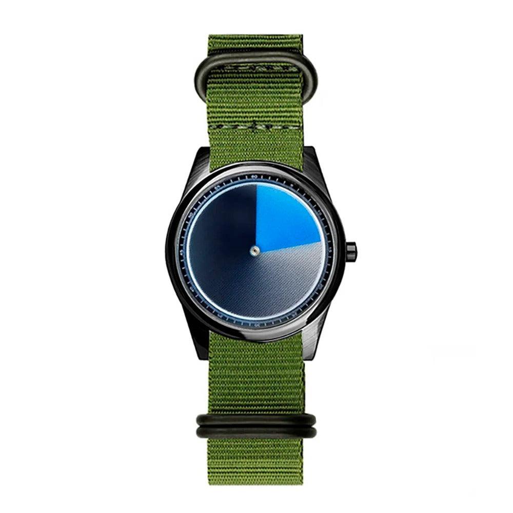 Rotierende Farben Armbanduhr "Uomo Blu Creativo no.448 " - PITANI