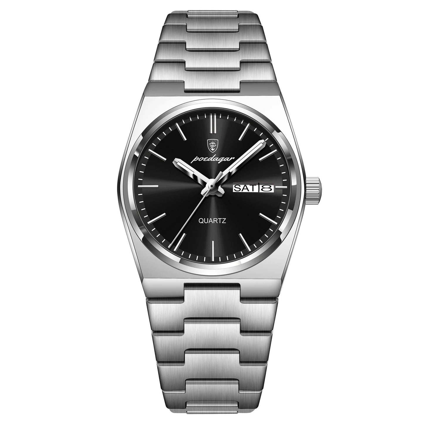 Edelstahl Armbanduhr "Orologio Al Quarzo Elegante Da no.418" - PITANI