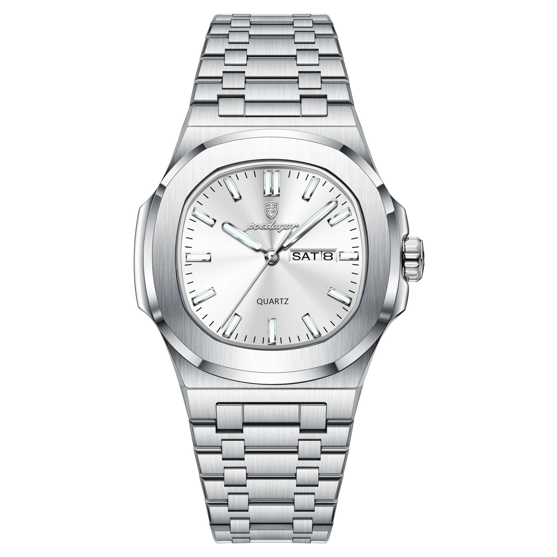 Edelstahl Armbanduhr "Orologio Quadrato Impermeabile no.423" - PITANI