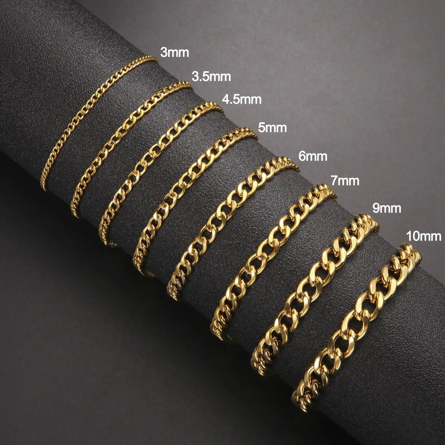 Edelstahl Armband in Silber oder Gold "Bracciale minimalista no.5203" - PITANI