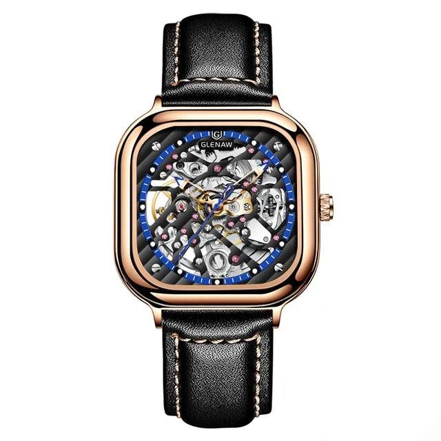 Leder Automatik Armbanduhr "Cinturino In Pelle Maschile no.363" - PITANI