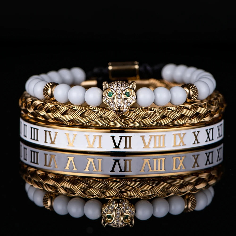Edelstahl Armband Set "Bracciale Teschio no.532" - PITANI