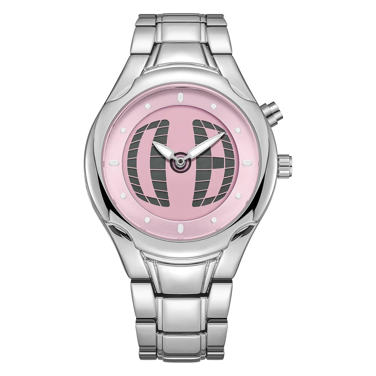 Edelstahl Armbanduhr mit klassischer und digitaler Zeitanzeige "Orologio Da Uomo Retrò Creativo no.3190" - PITANI