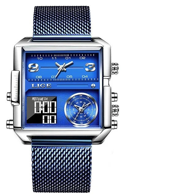 Edelstahl Armbanduhr "Impermeabile Militare Luminoso no.433" - PITANI