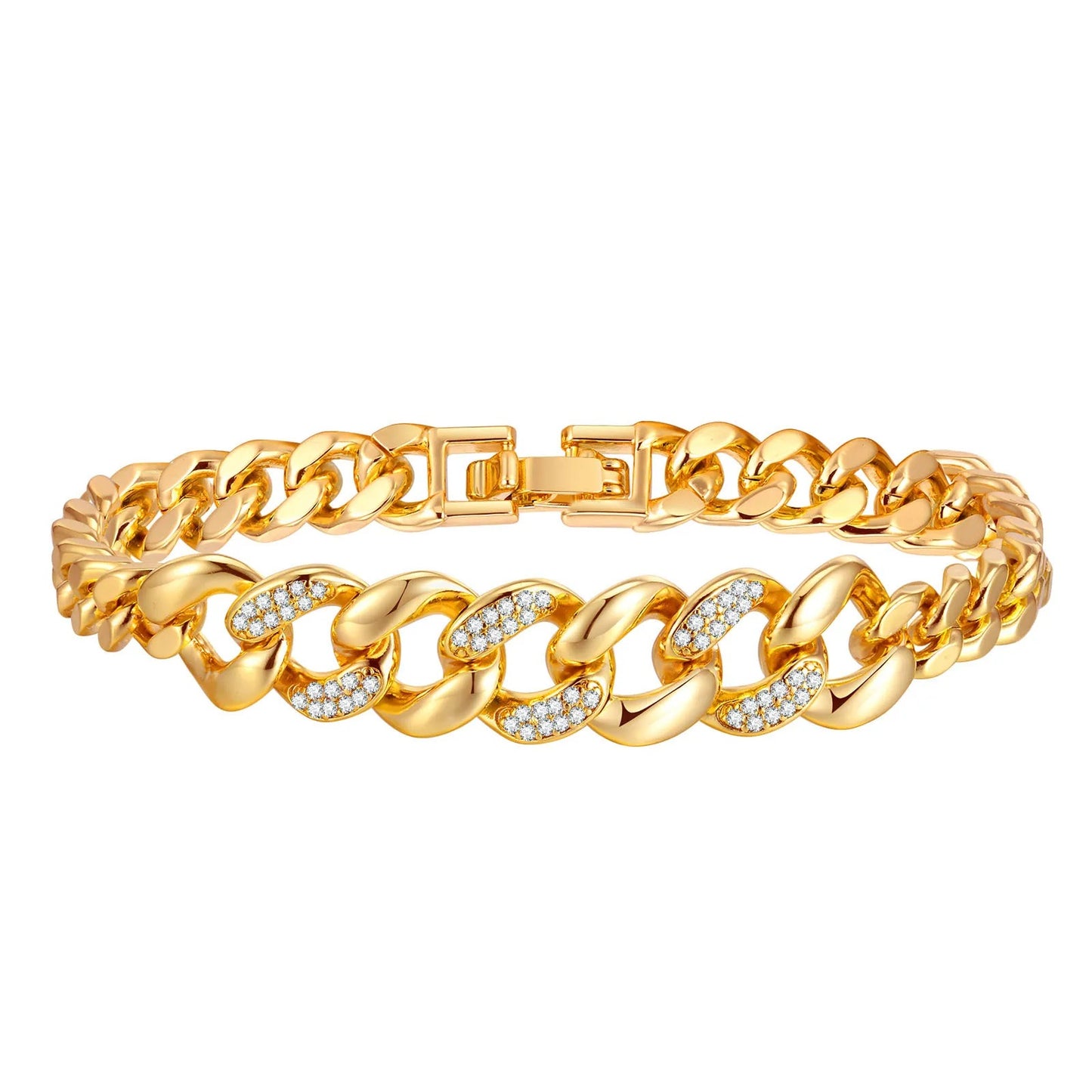 Edelstahl Armband mit verschiedenen Formen "Ciondolo a Forma Di Cuore Glamour no.5213" - PITANI