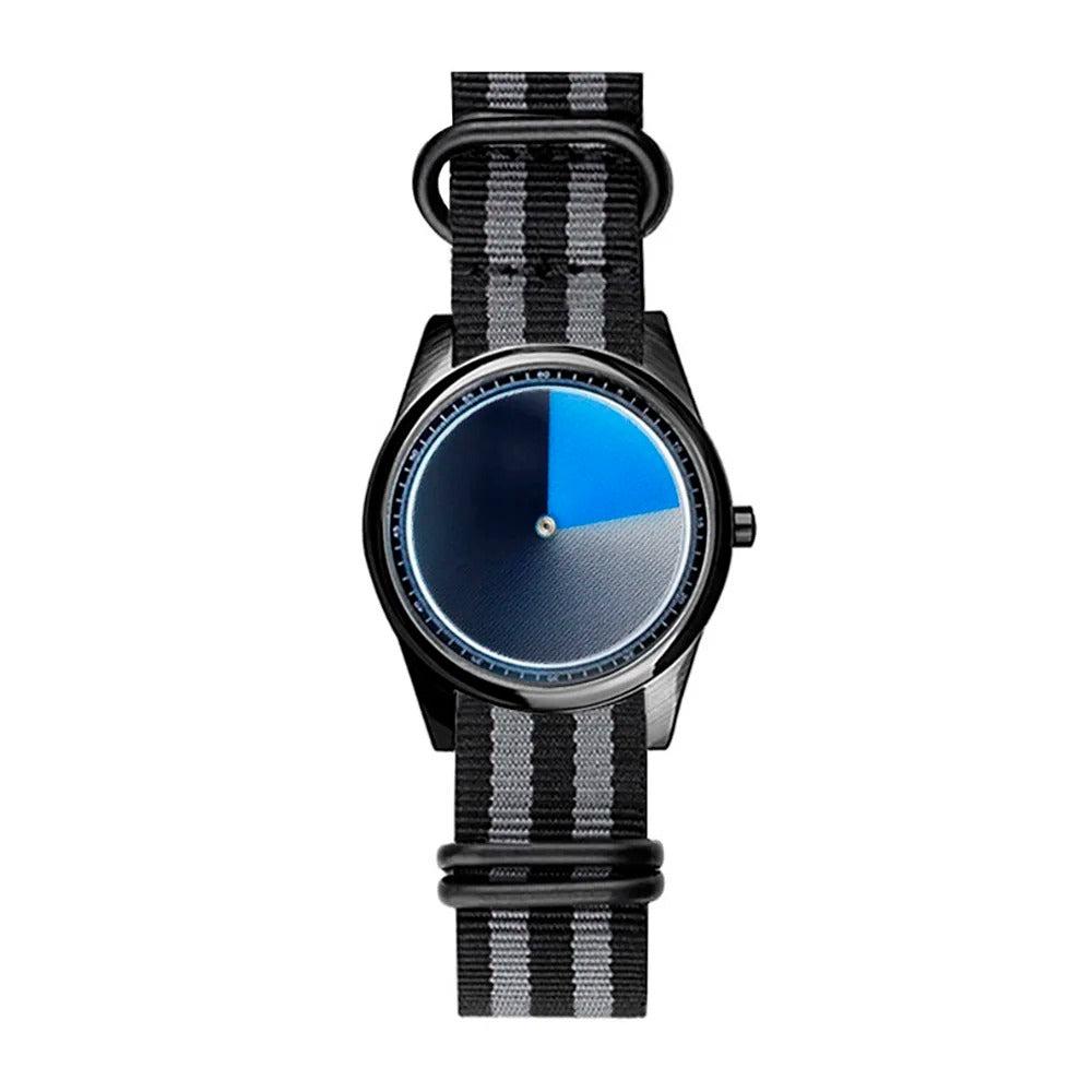 Rotierende Farben Armbanduhr "Uomo Blu Creativo no.448 " - PITANI