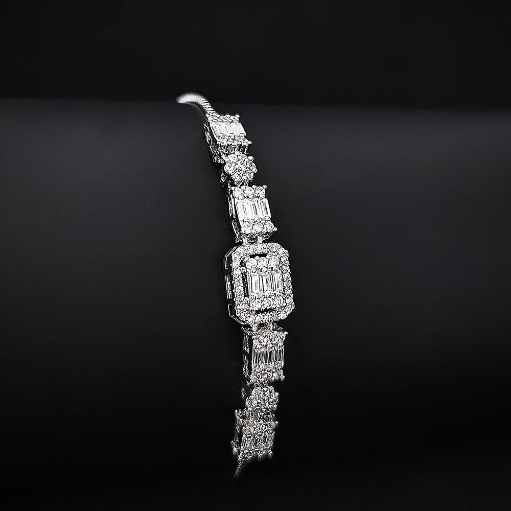 Edelstahl Glitzer Armband "Regalo di anniversario no.512" - PITANI