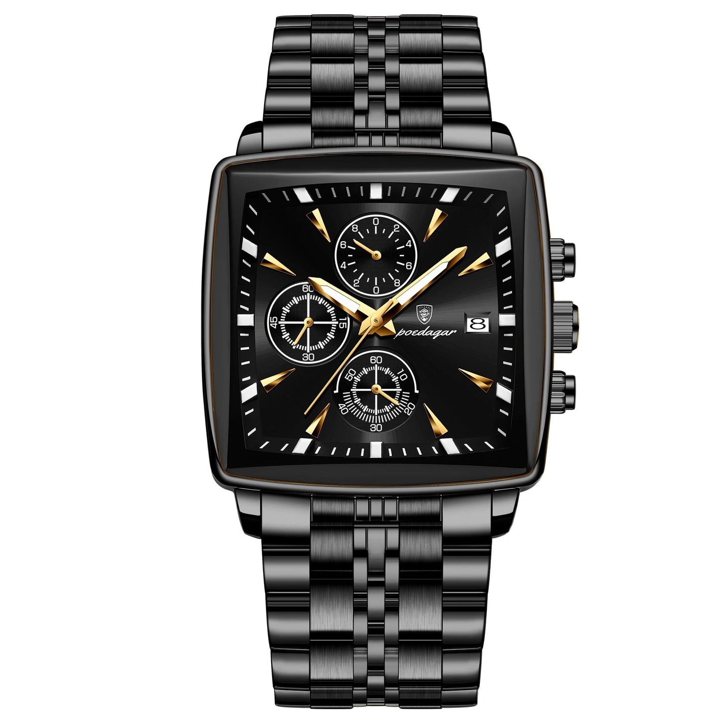 Edelstahl Armbanduhr "Orologio Al Quarzo Da Uomo no.419" - PITANI