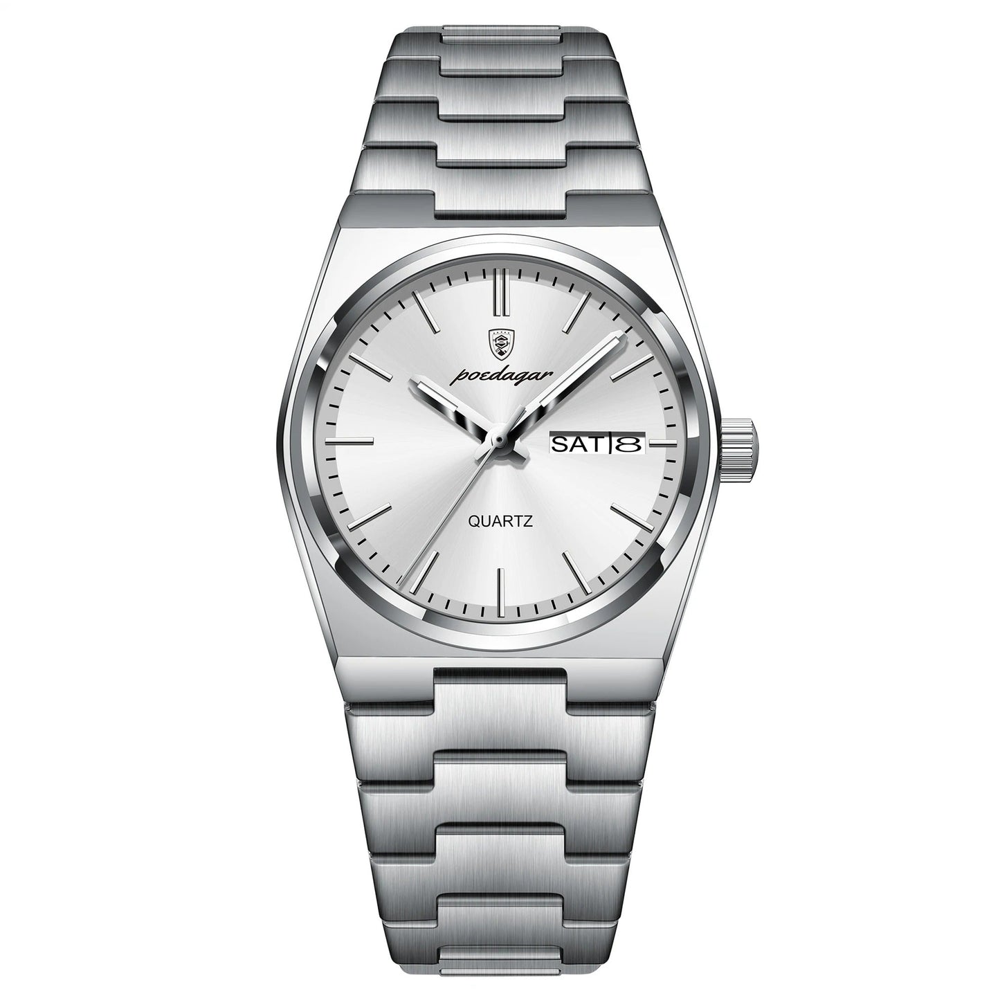 Edelstahl Armbanduhr "Orologio Al Quarzo Elegante Da no.418" - PITANI