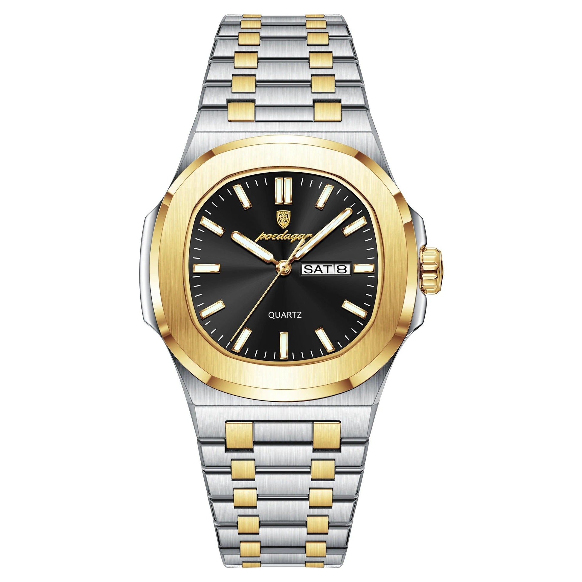 Edelstahl Armbanduhr "Orologio Quadrato Impermeabile no.423" - PITANI