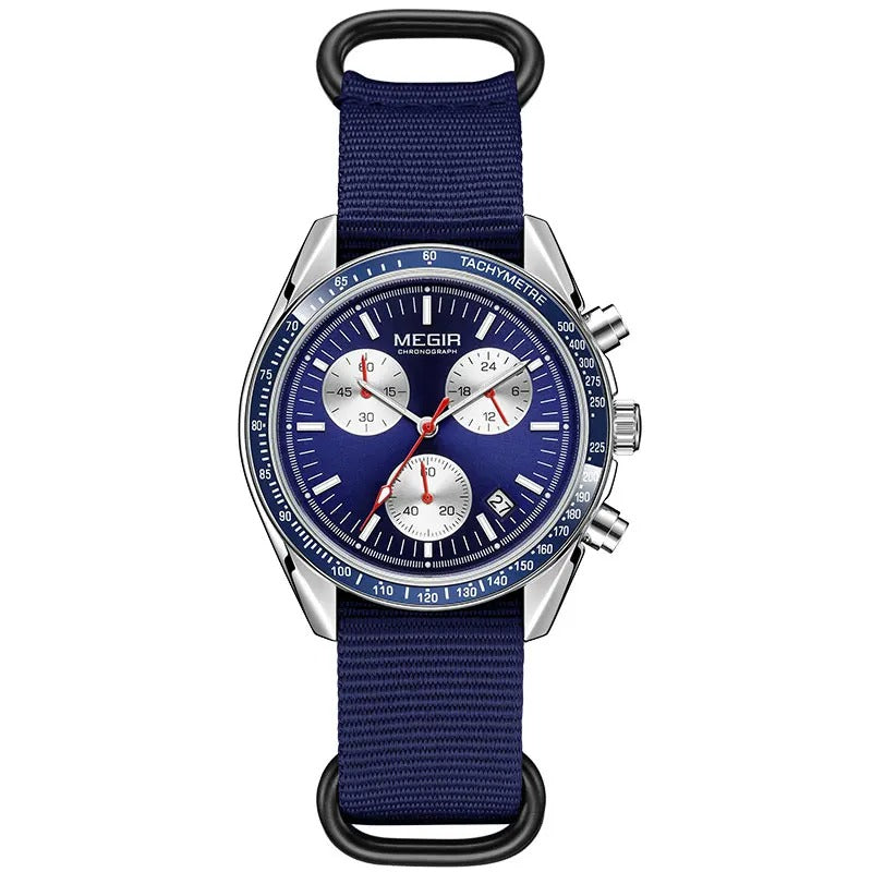 Stoff Armbanduhr "Cinturino Intrecciato Impermeabile no.4157" - PITANI