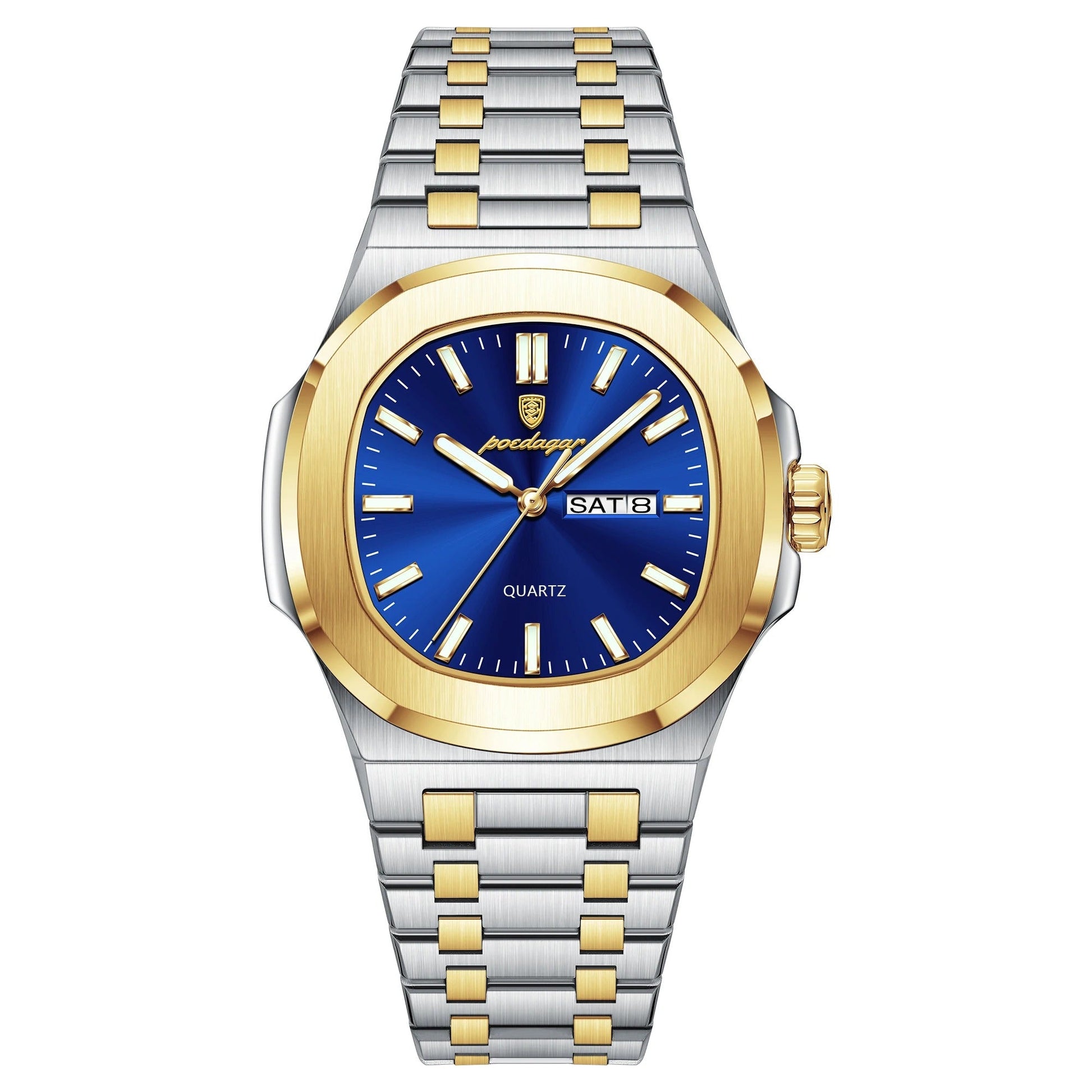 Edelstahl Armbanduhr "Orologio Quadrato Impermeabile no.423" - PITANI