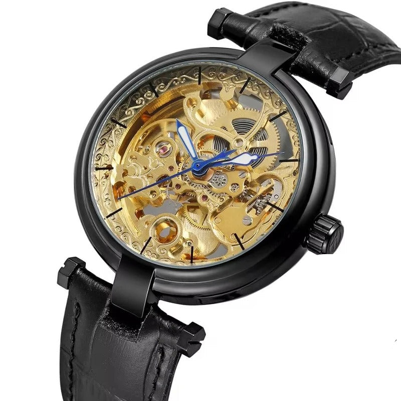 Leder Automatik Armbanduhr "Guarda Il Design Unico no.460" - PITANI