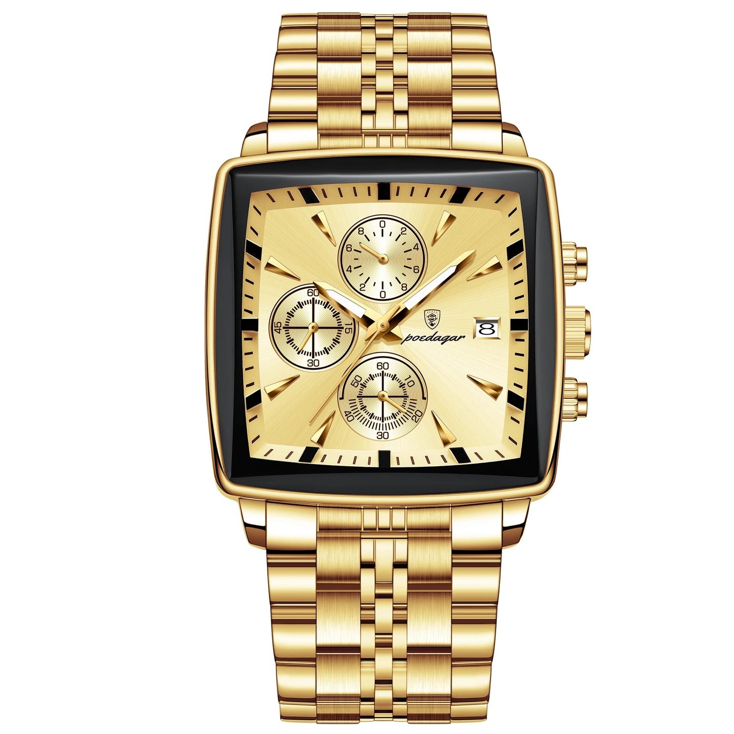 Edelstahl Armbanduhr "Orologio Al Quarzo Da Uomo no.419" - PITANI
