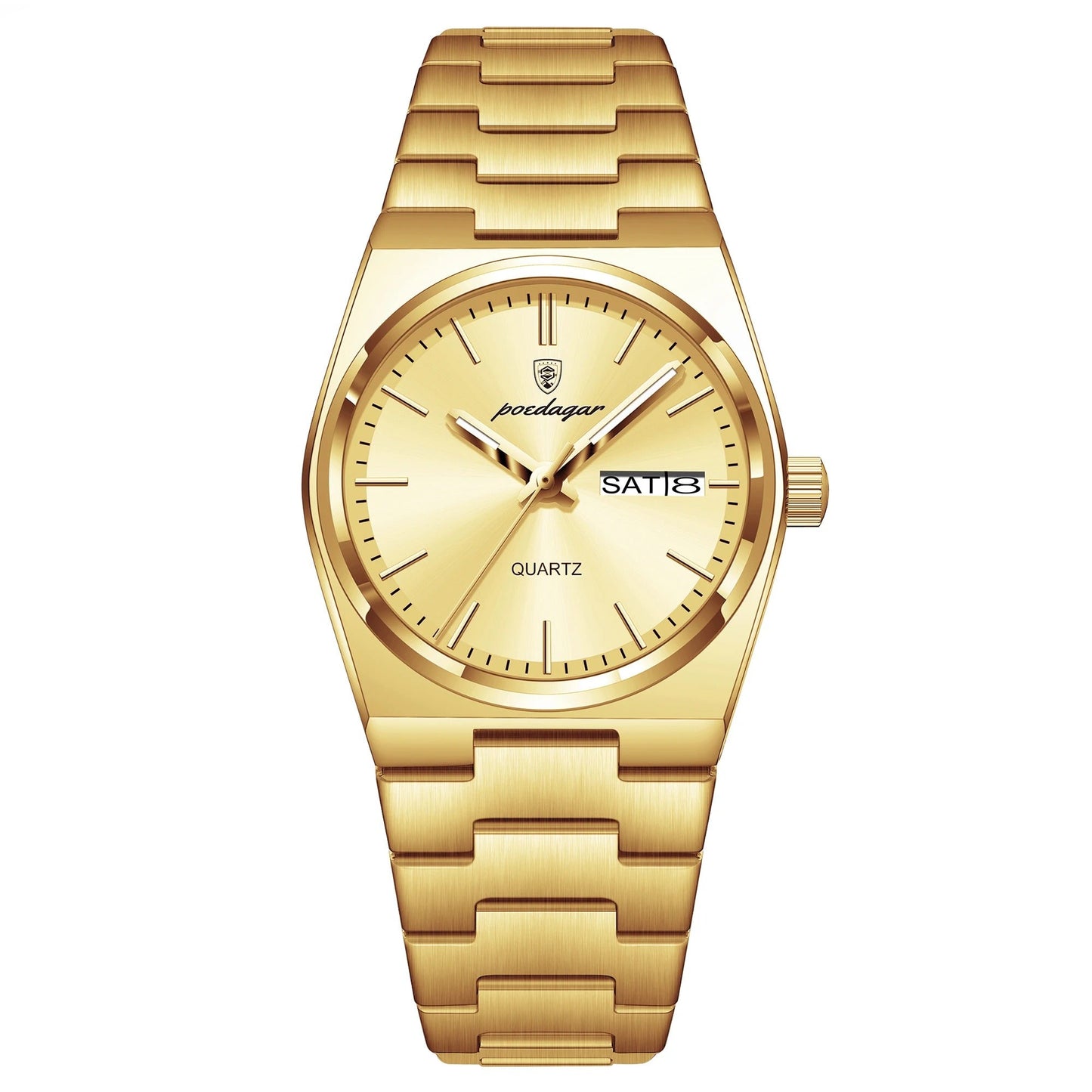 Edelstahl Armbanduhr "Orologio Al Quarzo Elegante Da no.418" - PITANI