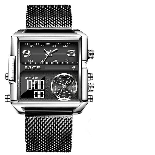 Edelstahl Armbanduhr "Impermeabile Militare Luminoso no.433" - PITANI