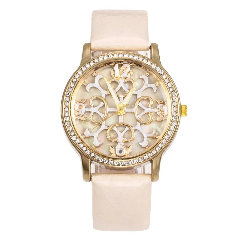 Edelstahl Armbanduhr "Fiore Elegante no.129" - PITANI
