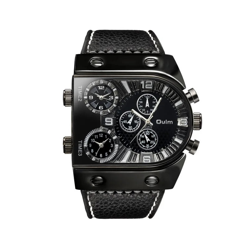 Edelstahl Armbanduhr "Guarda Maschio 3 Volte no.453" - PITANI
