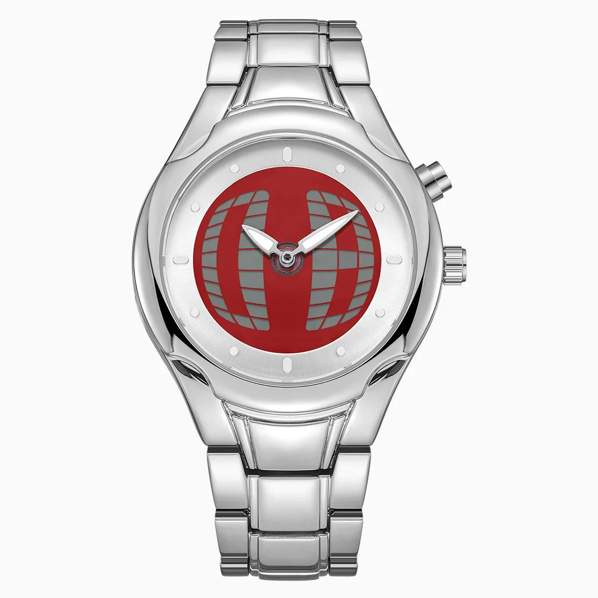 Edelstahl Armbanduhr mit klassischer und digitaler Zeitanzeige "Orologio Da Uomo Retrò Creativo no.3190" - PITANI