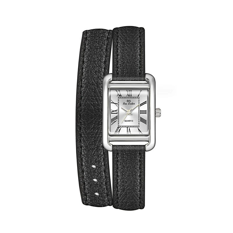 Vintage-Style Leder Armbanduhr "Orologi Da Polso Al Quarzo no.3155" - PITANI