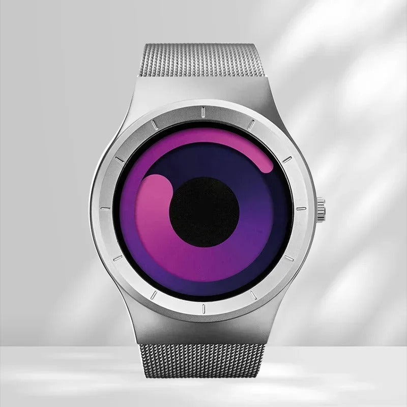 Rotierende Farben Armbanduhr "Orologi Al Quarzo Creativi no.4162" - PITANI