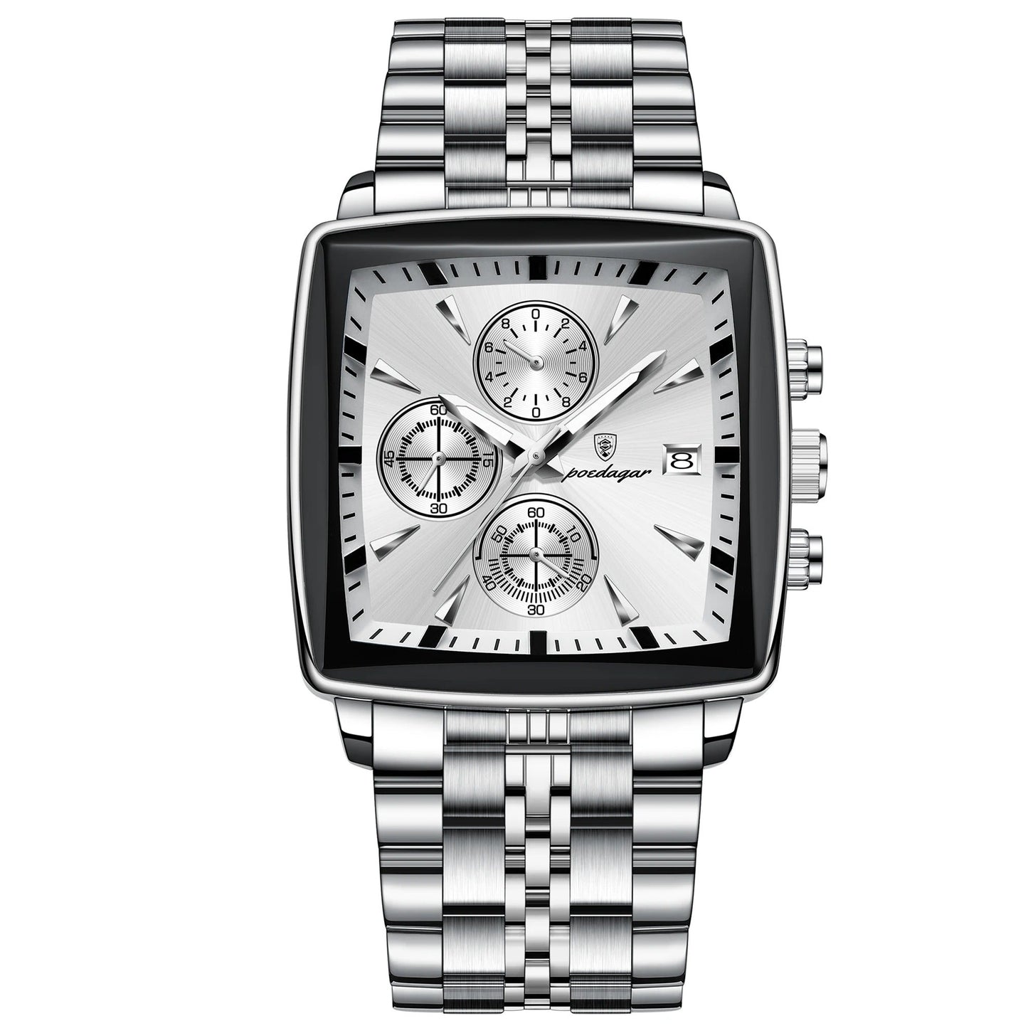 Edelstahl Armbanduhr "Orologio Al Quarzo Da Uomo no.419" - PITANI