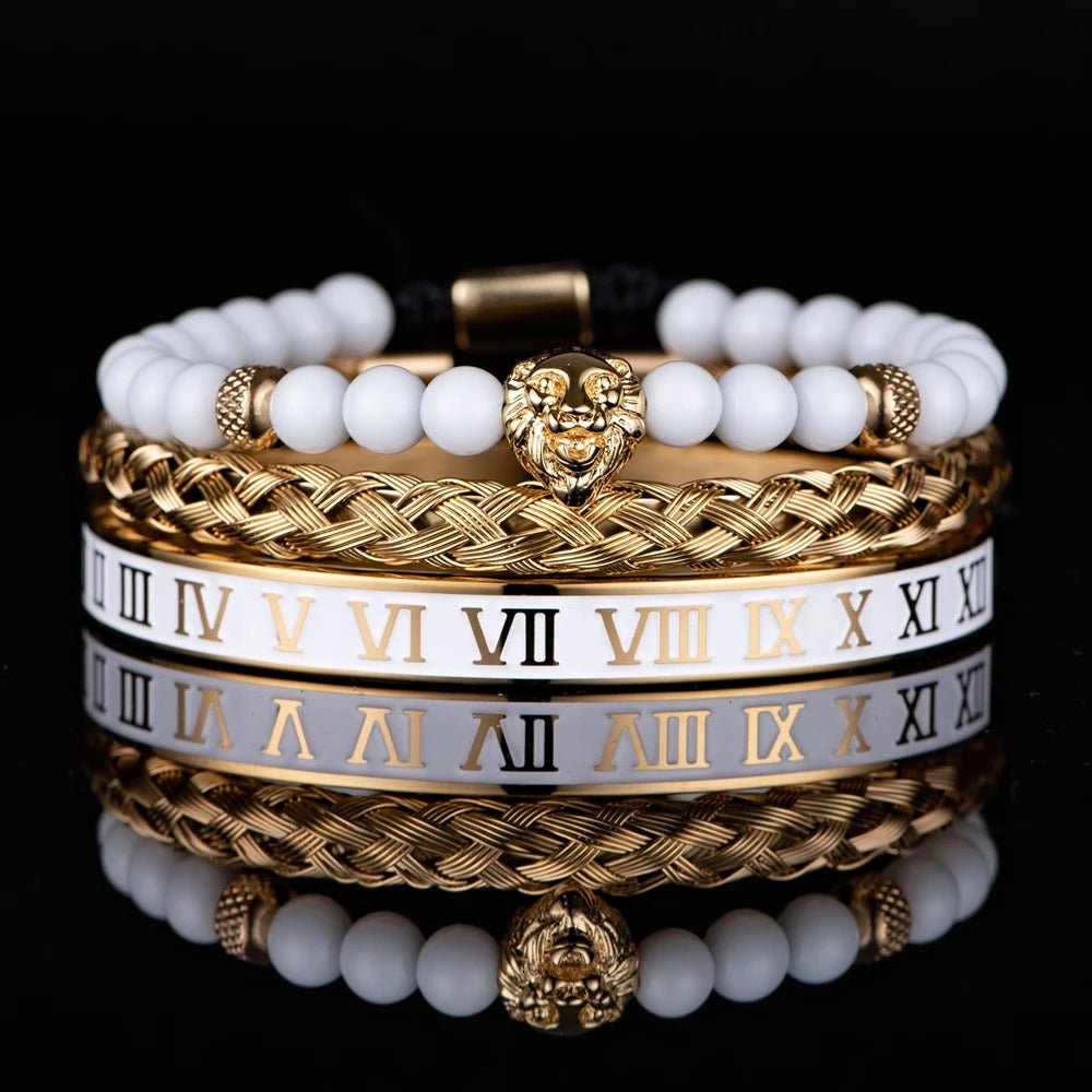 Edelstahl Armband Set "Bracciale Teschio no.532" - PITANI