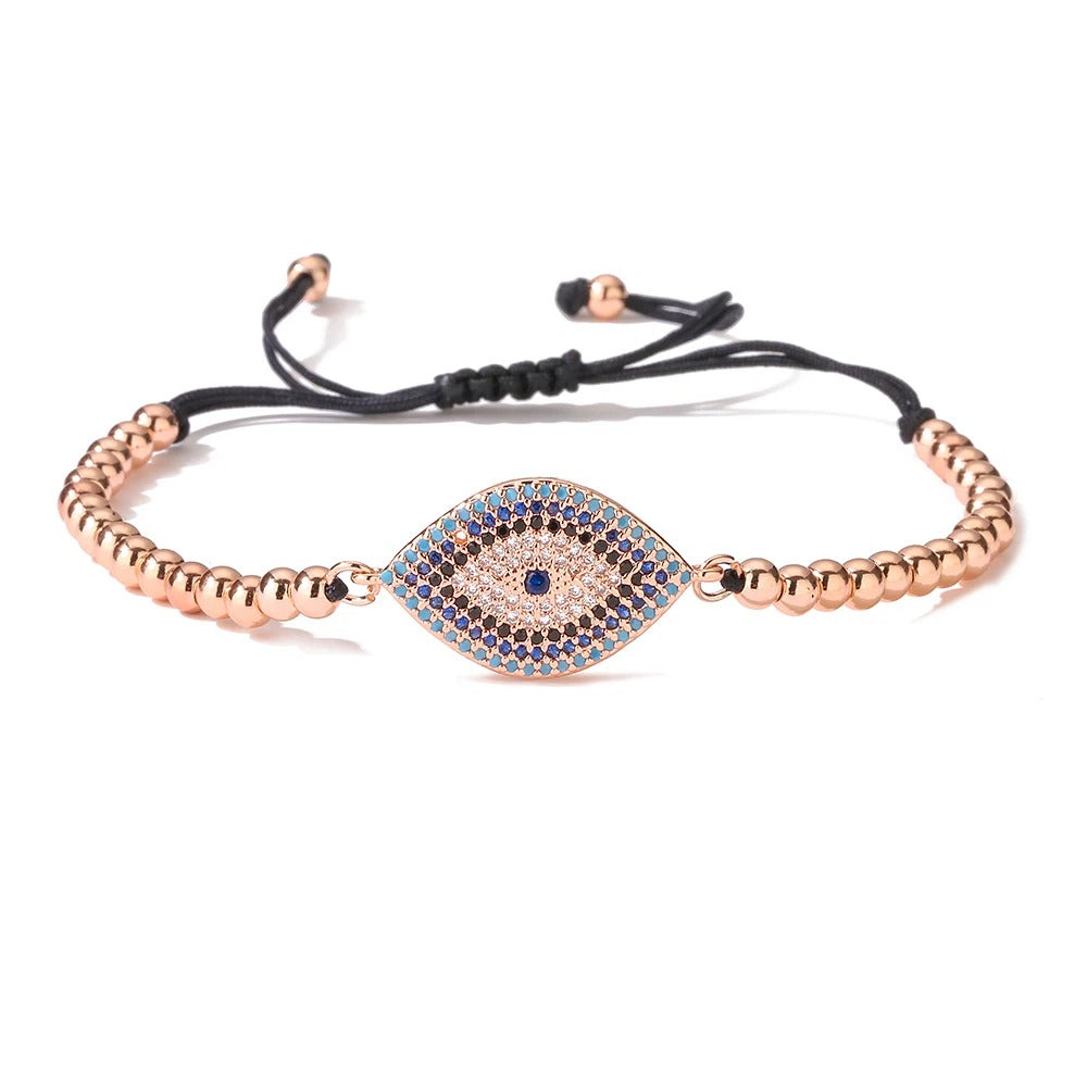 Edelstahl/Stoff Armband "Turco Alla Moda no.556" - PITANI