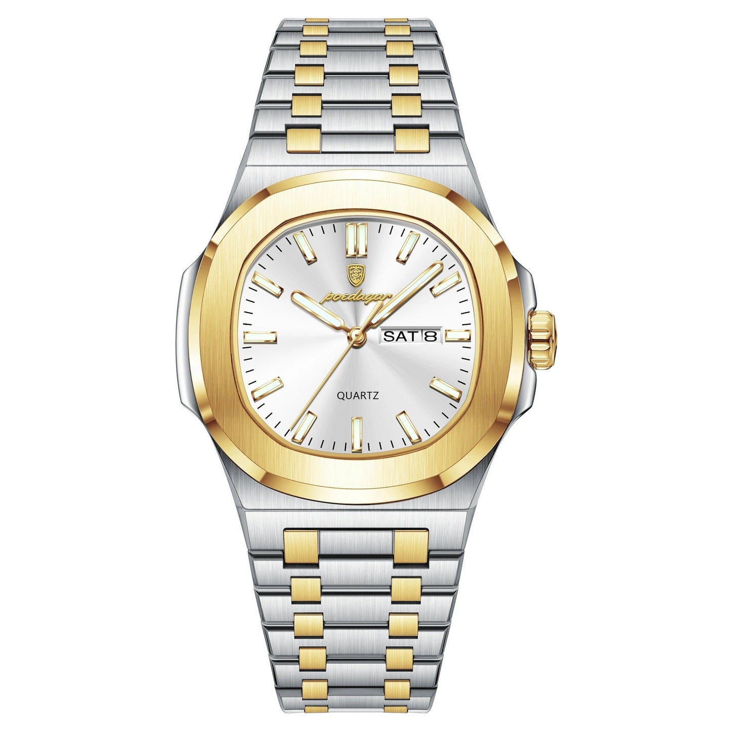 Edelstahl Armbanduhr "Orologio Quadrato Impermeabile no.423" - PITANI