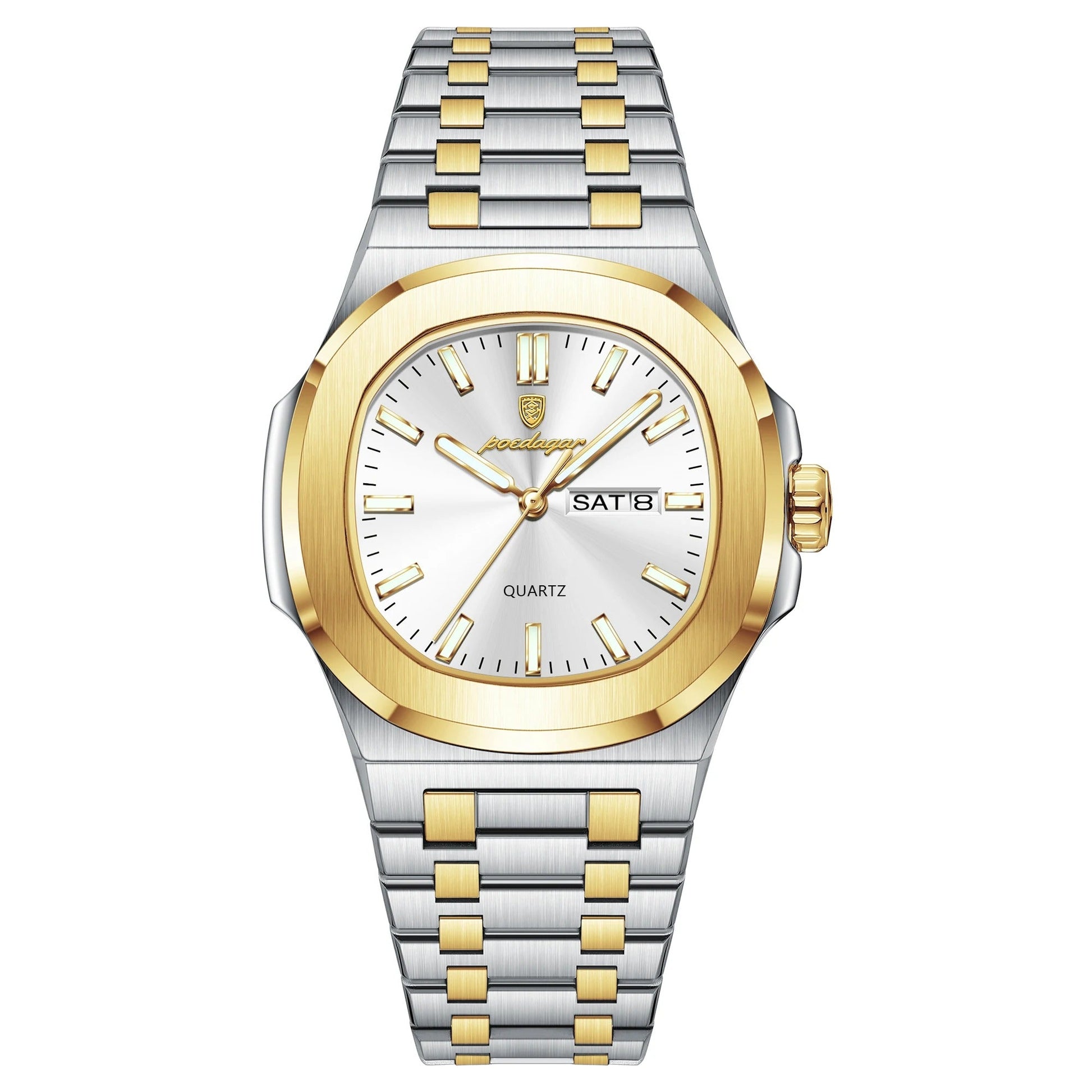 Edelstahl Armbanduhr "Orologio Quadrato Impermeabile no.423" - PITANI