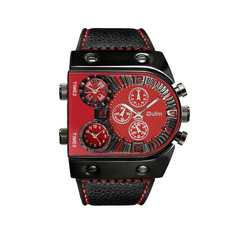 Edelstahl Armbanduhr "Guarda Maschio 3 Volte no.453" - PITANI