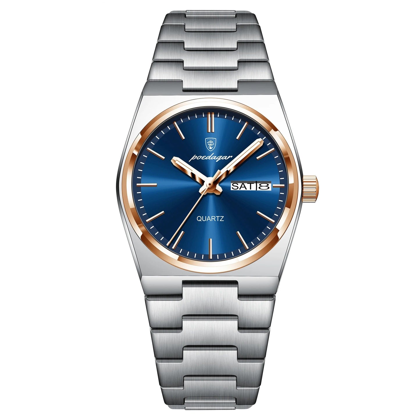 Edelstahl Armbanduhr "Orologio Al Quarzo Elegante Da no.418" - PITANI