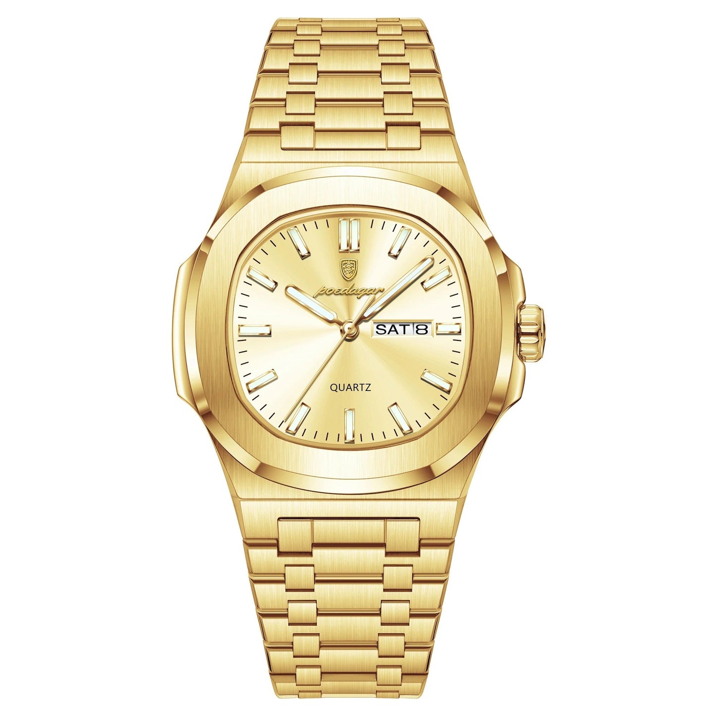 Edelstahl Armbanduhr "Orologio Quadrato Impermeabile no.423" - PITANI