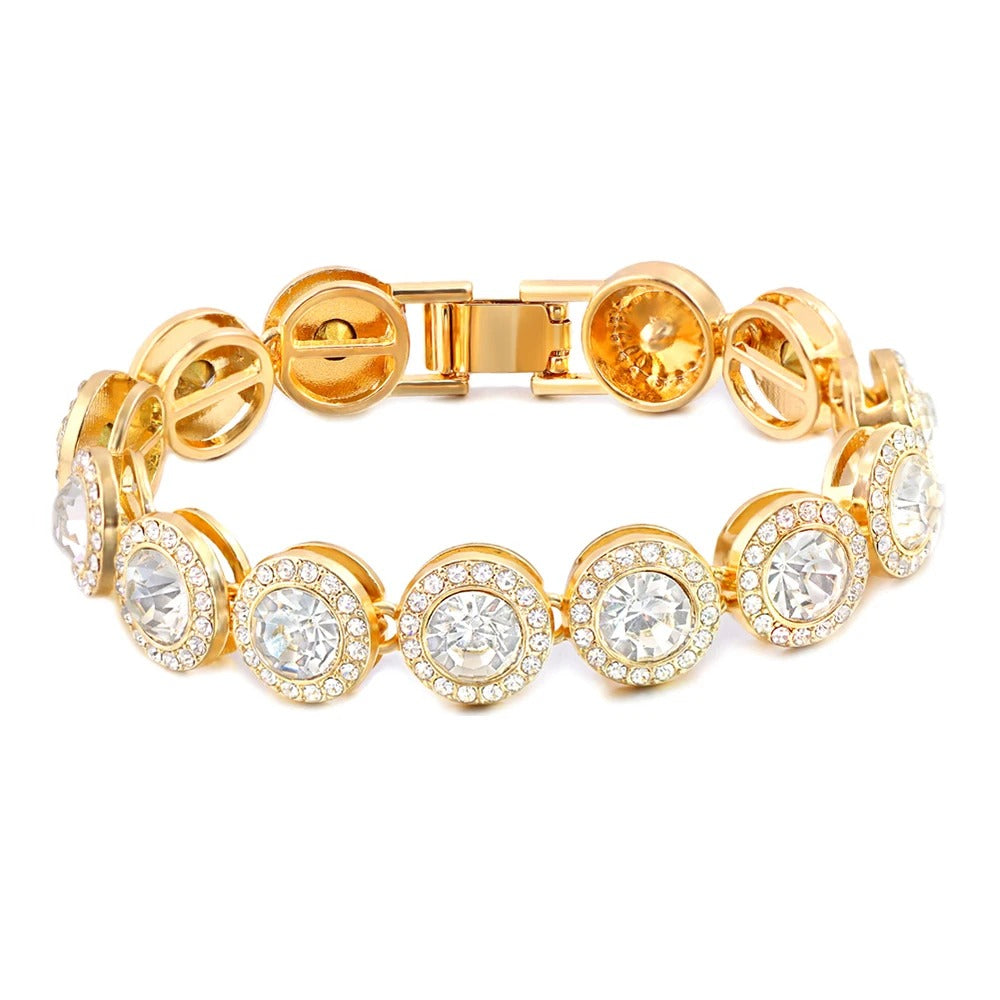 Edelstahl Armband "Strass bella moda no.502" - PITANI