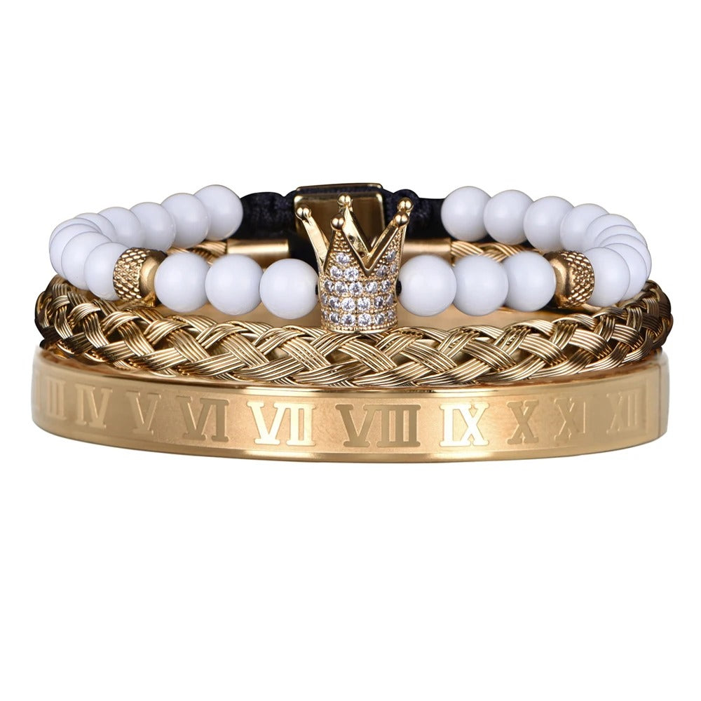 Edelstahl Armband Set "Bracciale Teschio no.532" - PITANI