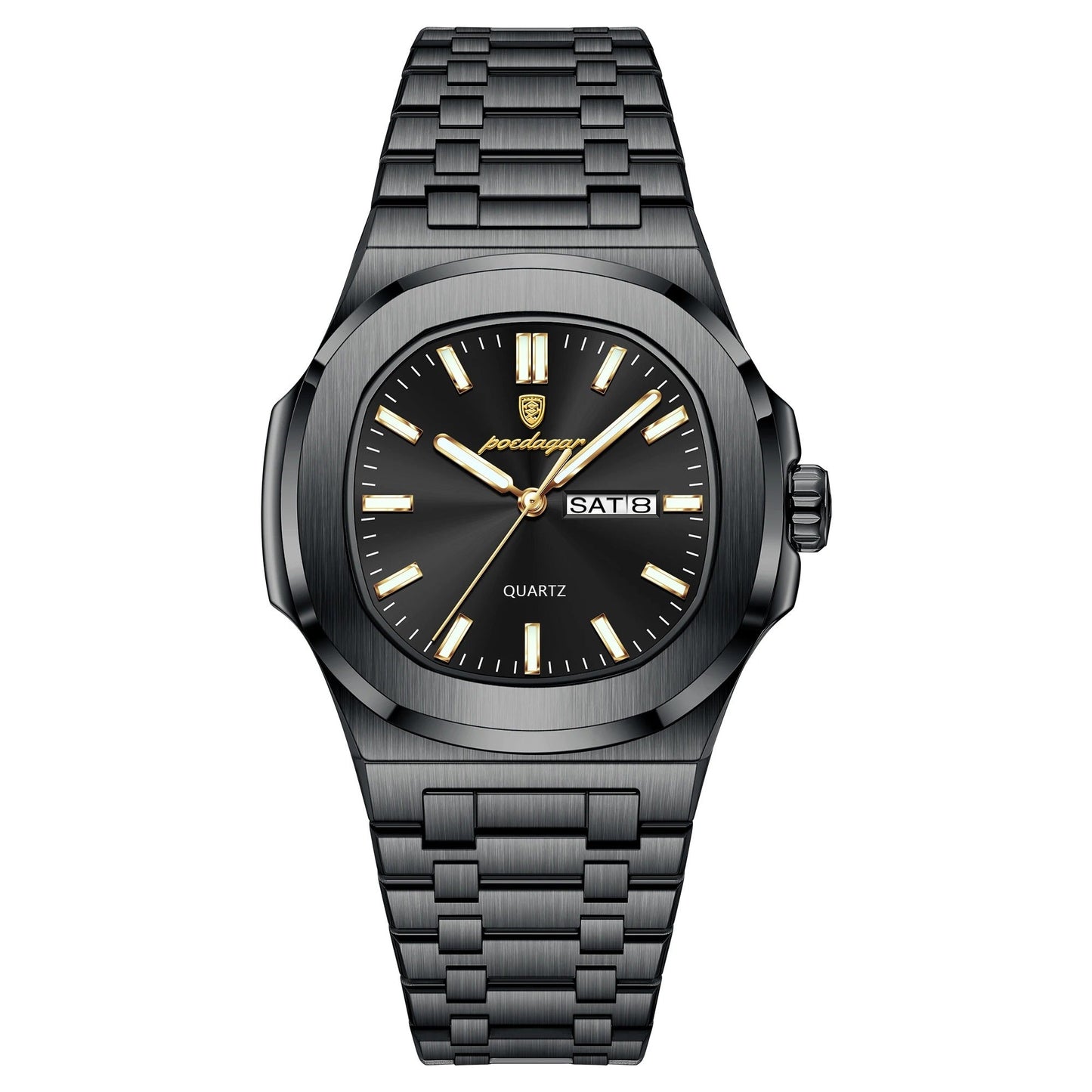 Edelstahl Armbanduhr "Orologio Quadrato Impermeabile no.423" - PITANI