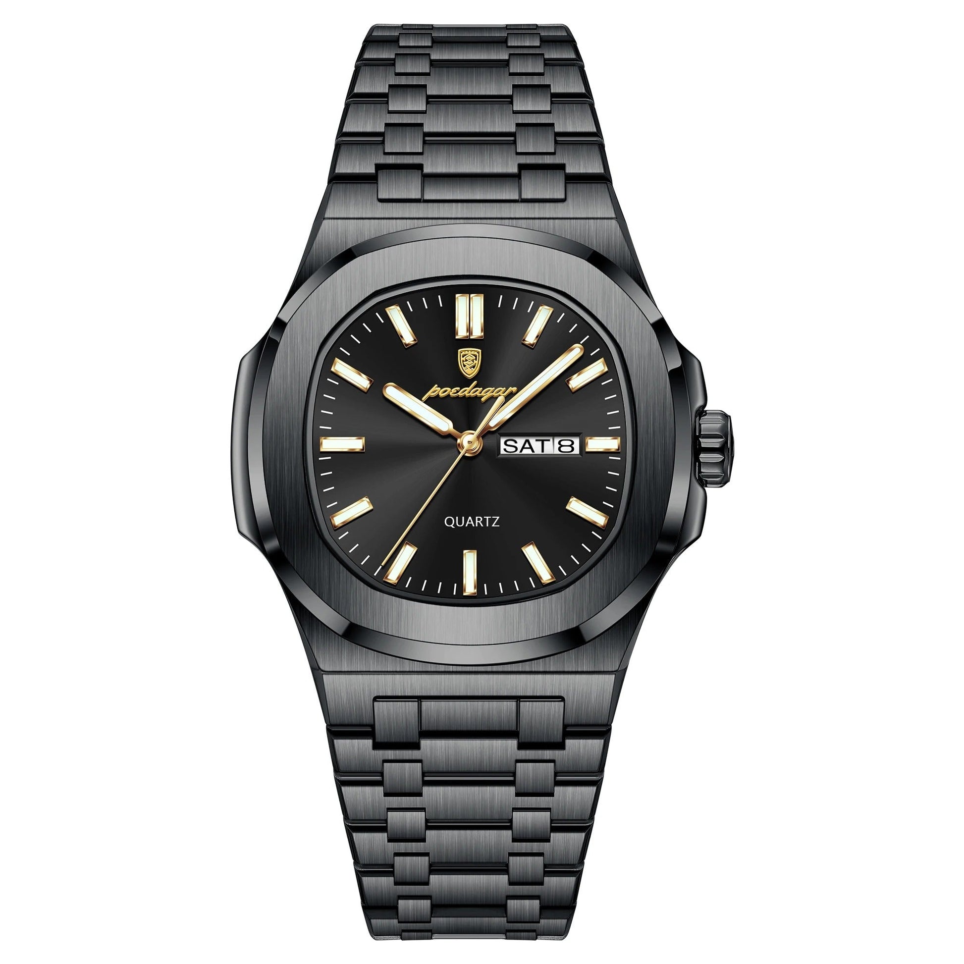 Edelstahl Armbanduhr "Orologio Quadrato Impermeabile no.423" - PITANI