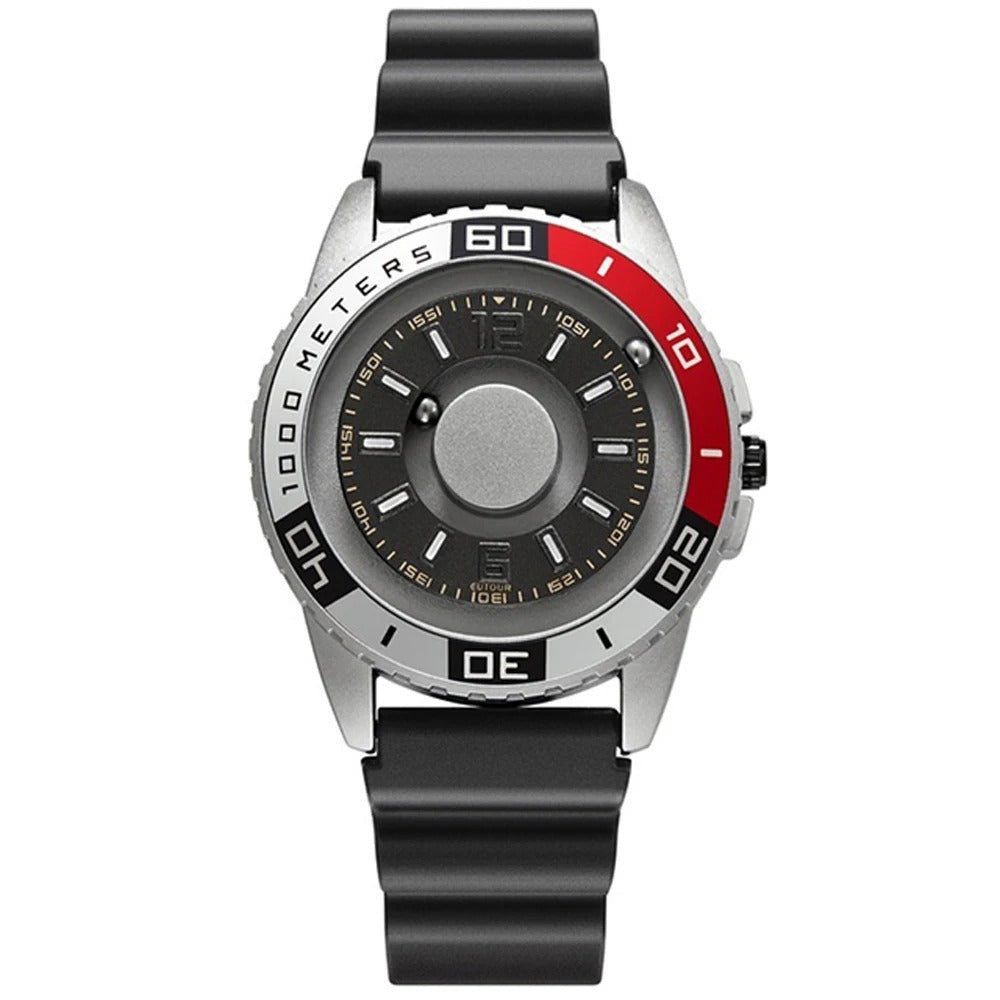 Außergewöhnliche Armbanduhr "Orologio Sportivo Con Palla Magnetica no.450" - PITANI