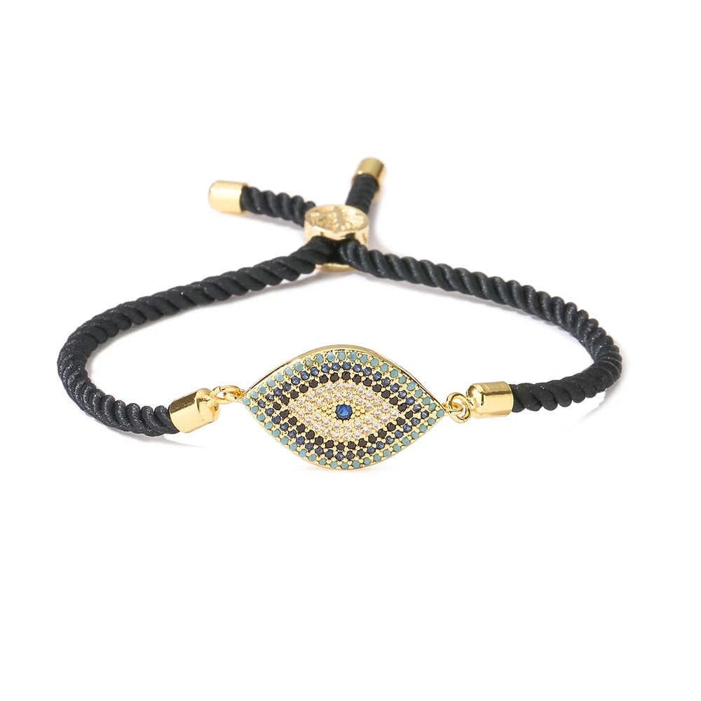 Edelstahl/Stoff Armband "Turco Alla Moda no.556" - PITANI