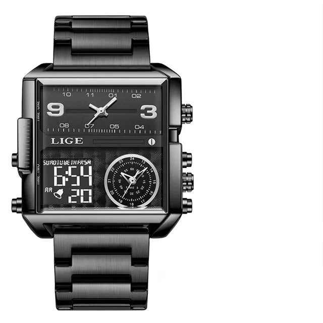 Edelstahl Armbanduhr "Impermeabile Militare Luminoso no.433" - PITANI