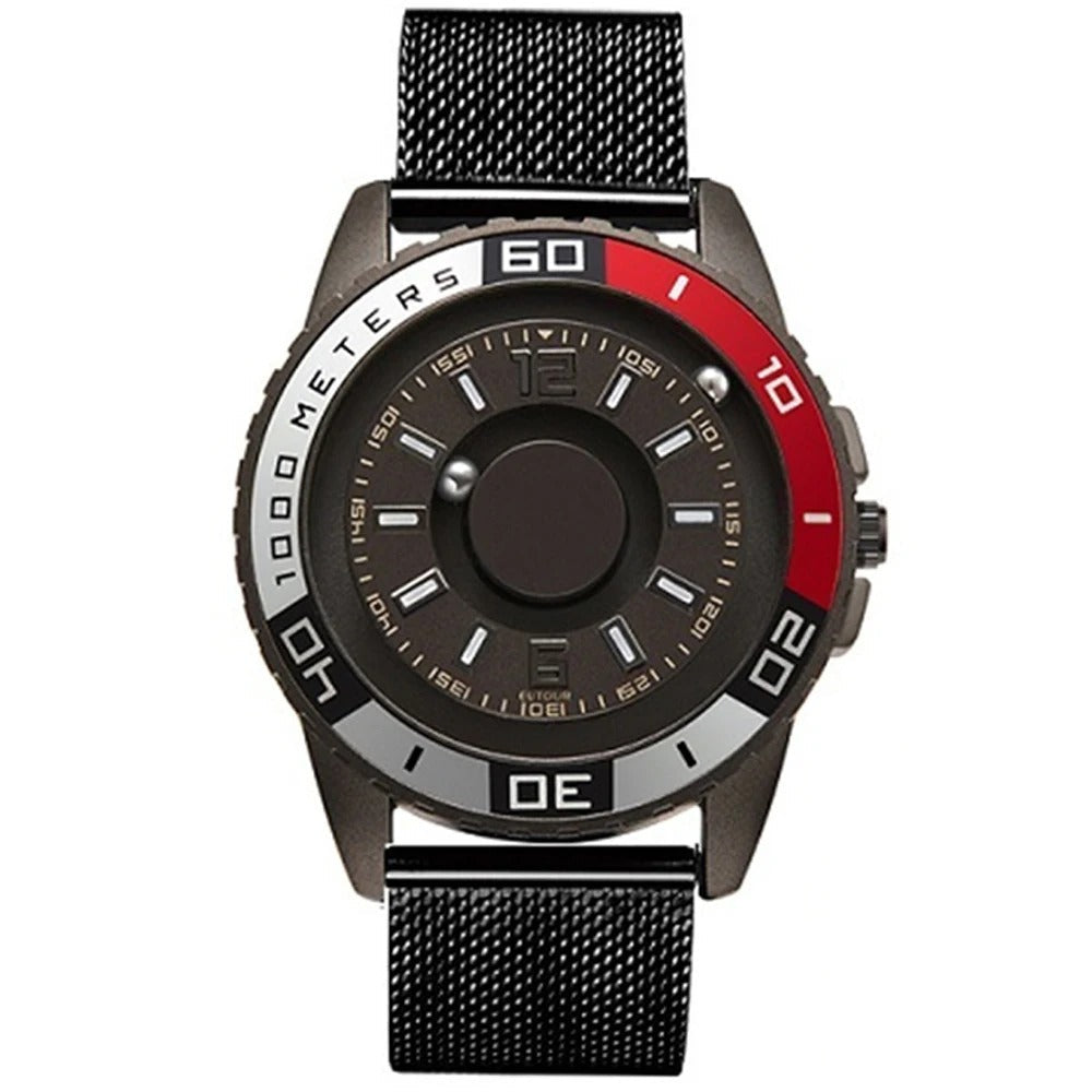 Außergewöhnliche Armbanduhr "Orologio Sportivo Con Palla Magnetica no.450" - PITANI